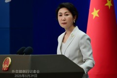 2025年5月29日外交部发言人毛宁主持例行记者会2025/6/23毛宁外交部新闻司长